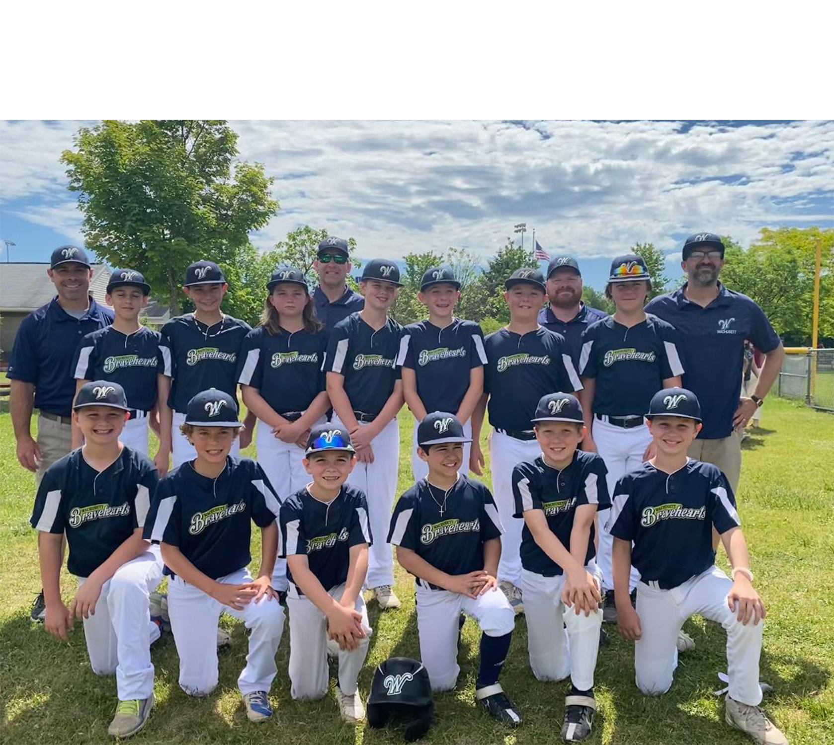 Wachusett Bravehearts Accepted To Cooperstown 12U Baseball Tournament